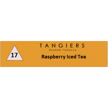 Табак Tangiers #17 Noir Raspberry Iced Tea 250 грамм (малиновый чай)