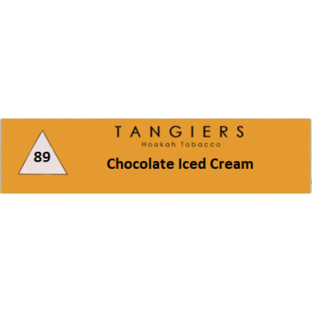 Табак Tangiers #89 Noir Chocolate Iced Cream 250 грамм (шоколадное мороженое)