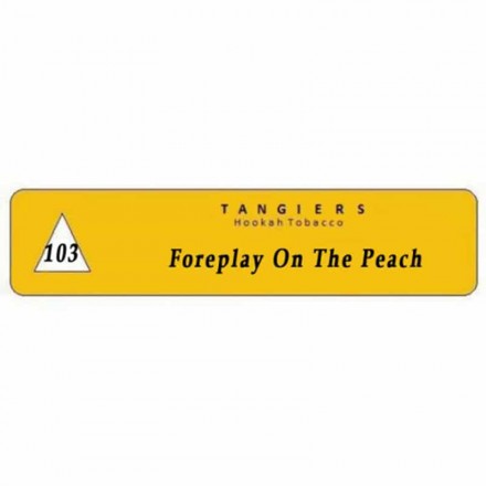 Табак Tangiers #103 Noir Foreplay on the Peach 250 грамм (вкус сочного персика с нотками дыни)
