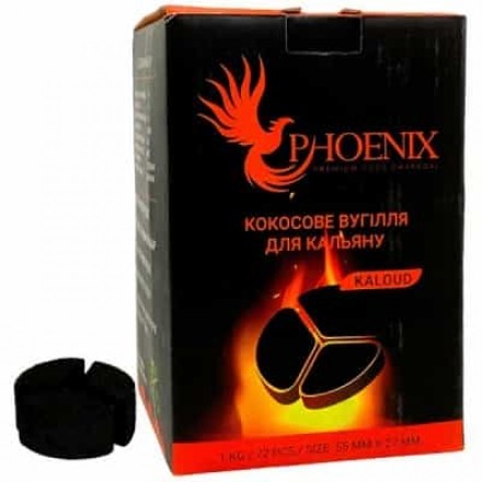 Уголь кокосовый Phoenix 1 кг (под калауд)