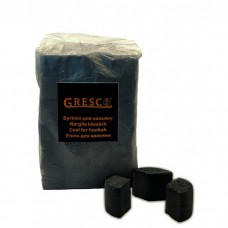 Вугілля горіхове Gresco 1 кг під калауд (72 кубики)