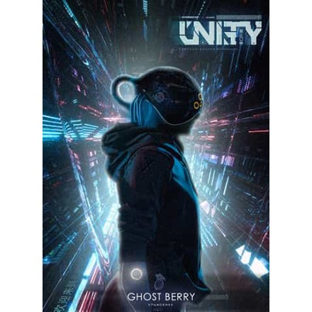 Табак Unity GHOST BERRY 125 грамм (микс красного и зеленого крыжовника)
